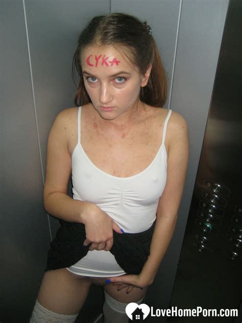 Extraordinary Brunette In Stockings Displaying Her Pretty Feet