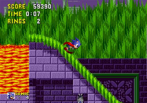 Sonic The Hedgehog Megadrive 074 The King Of Grabs