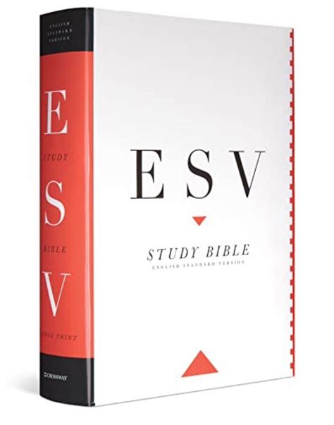 Esv Study Bible Large Print Trutone Mahogany Trellis Design