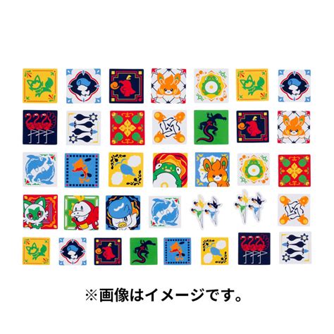 Stickers Set Pok Mon Paldea Tile Meccha Japan