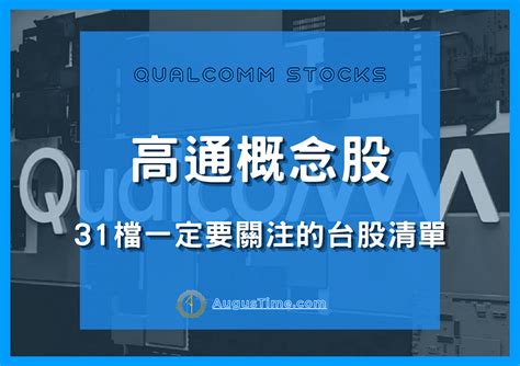 【2022】高通概念股有哪些？31檔一定要關注的股票and台灣龍頭！