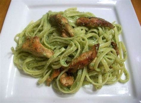 Pesto Pasta With Grilled Chicken Recipe Feature Dish