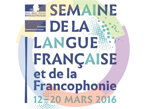 Les journées de la francophonie Institut français