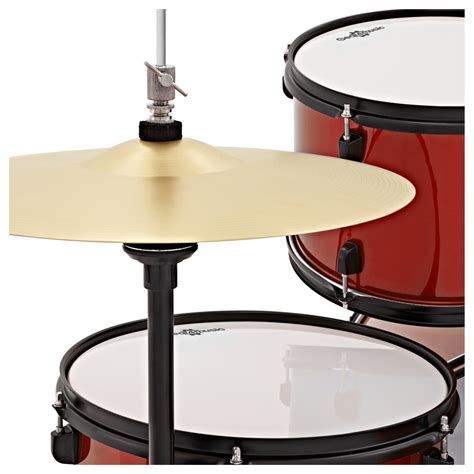 Bdk Full Size Starter Drum Kit Practice Pack Red At Gear Music