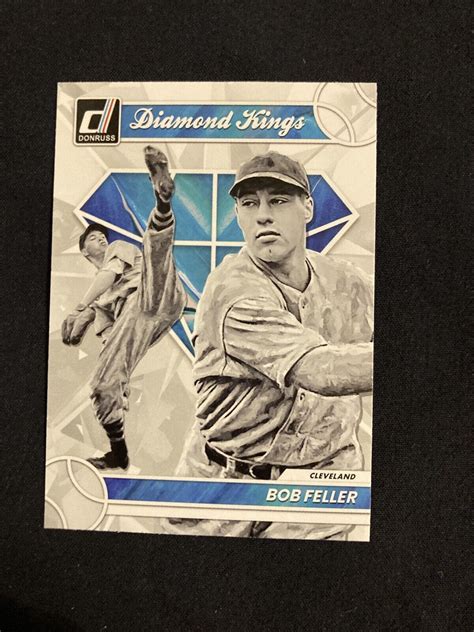 2023 Donruss Baseball Diamond Kings Base 16 Bob Feller Cleveland