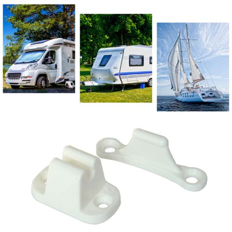 Door Retainer Stopper Kit T Shape Resile Nylon Limiters Camping Retaining Catch Latch For Rv