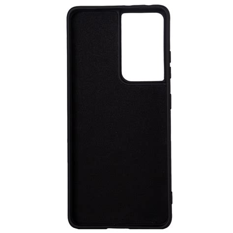 Husa Samsung Galaxy S21 Ultra Spacer Negru Grosime 2mm Material