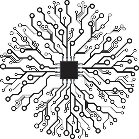 Circuit Board Clip Art Vector Images And Illustrations Istock