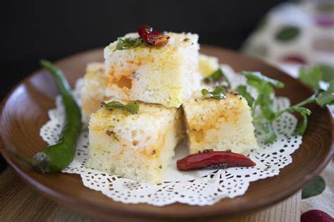 Chilli Cheese Dhokla Kravings Food Adventures