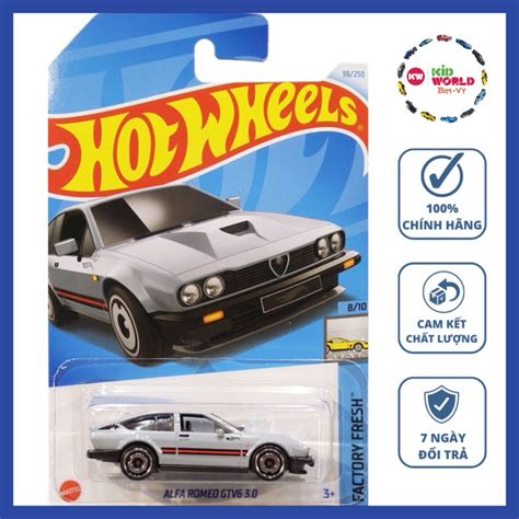 Xe mô hình Hot Wheels basic ALFA Romeo GTV HTC Shopee Việt Nam