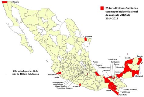 La Incidencia Del Vih Sida En México Un Análisis Territorial Lasalud Mx