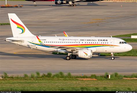 B 6480 Tibet Airlines Airbus A319 115 WL Photo By Yan Shuai ID