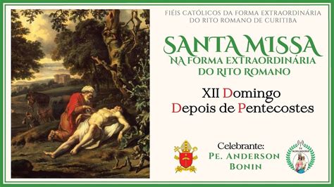 Santa Missa na Forma Extraordinária do Rito Romano 23 08 2020 17 00