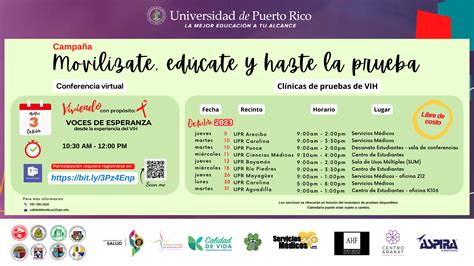 Compromiso de la Universidad de Puerto Rico en la prevención del VIH