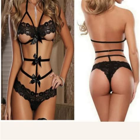Intimates Sleepwear Very Sexy Black Lingerie Set Poshmark