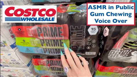 Asmr In Public Costco Walkthrough Gum Chewing Whispered Voice Over