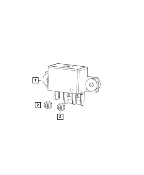 Power Distribution Fuse Block Junction Block Relays And Fuses For 2022 Jeep Compass Mopar