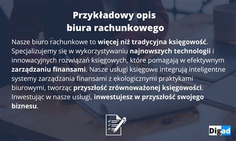 Reklama Biura Rachunkowego Przyk Ad W Skutecznych Reklam Digad Pl