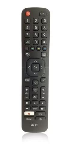 Control Remoto Para Smart Tv Admiral Bgh Hisense Jvc Noblex Mercadolibre