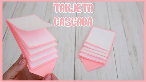 Tarjeta Cascada Waterfall Card YouTube