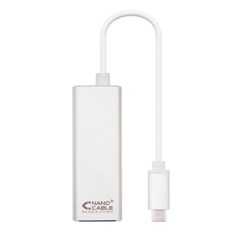 Nanocable Conversor Usb C A Ethernet Gigabit Mbps Cm