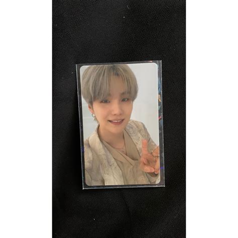 Rpc Proof Compact Suga Bts Photocard Official Pc Shopee Malaysia