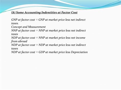 Measurement Of National Income In India Powerpoint Slides Learnpick