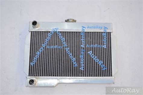 Full Aluminum Radiator For Rover Mg Mgb Gt Nib Mt Manual Rows Mgb