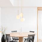 Sculptural Light Faceted Chandelier West Elm