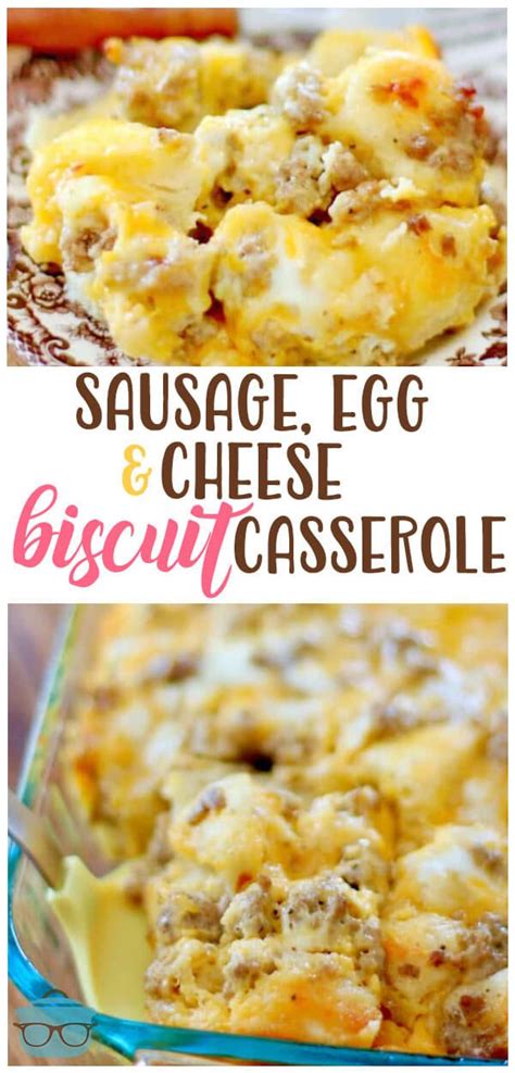 Sausage Egg And Cheese Biscuit Casserole Artofit