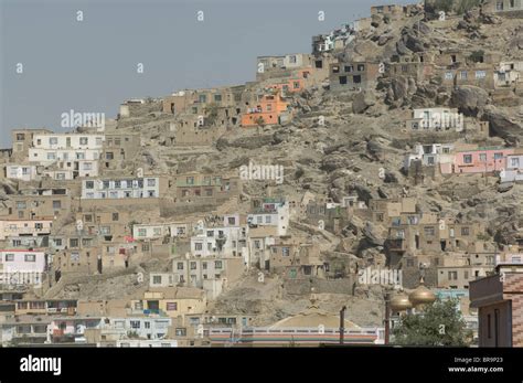 Hills Of Kabul Afghanistan Stock Photo Alamy