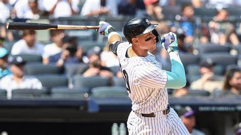 Yankees Aaron Judge Launches Th And St Home Runs As He Continues