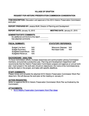 Fillable Online TOWN Of CEDARBURG CivicPlus Fax Email Print PdfFiller