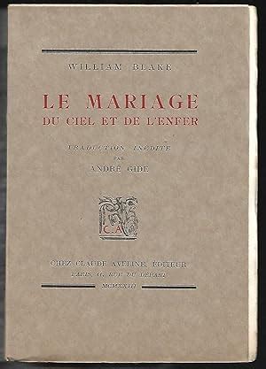 Le Mariage Du Ciel Et De L Enfer By William Blake Bon Couverture