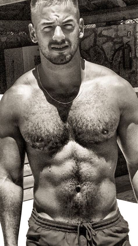 Yummy Of The Day Hairy Men Scruffy Men Hairy Chested Men