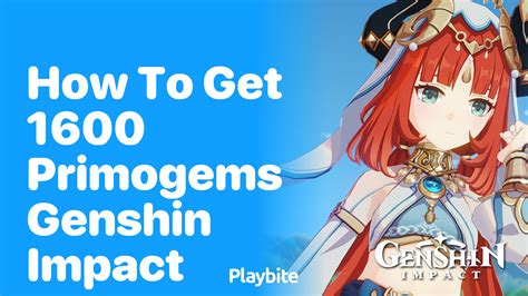 How To Get Primogems In Genshin Impact Playbite