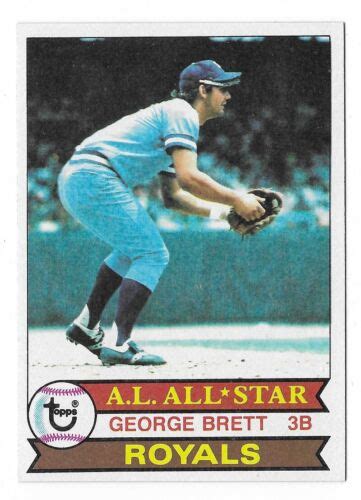 George Brett Topps Baseball Kansas City Royals All Star Hof