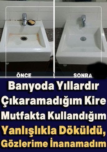 Banyo Temizliğinde Çığır Açacak Bir Fikir Sink Cleaning Fragrance