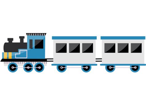 Train Blue Cartoon, Train, Cartoon, Cartoon Train PNG Transparent ...