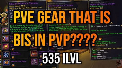 Pvp Gear You Don T Know About And Its Easy Pve Gear Bis In Pvp Youtube