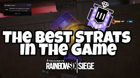 The Best Strats In Rainbow Siege Youtube