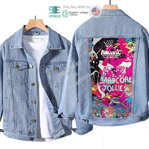 BEST Parliament Band Hardcore Jollies Album Denim Jacket Shirtnation