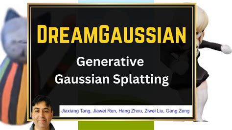 Dreamgaussian Generative Gaussian Splatting For Efficient D Content