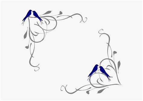 Wedding Corner Border Design Png