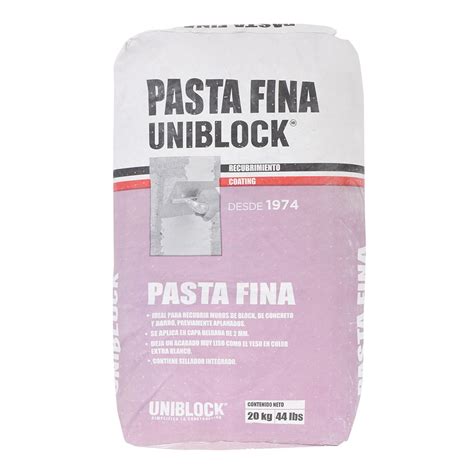 Pasta Fina Blanca 20 Kg The Home Depot México