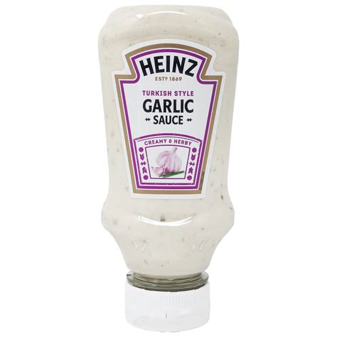 Heinz Turkish Style Garlic Sauce 230g Blightys British Store