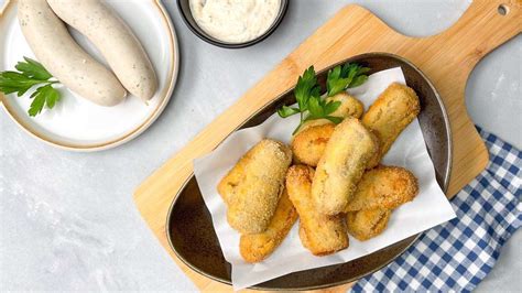 Oktoberfest Rezept Wei Wurst Nuggets Mit Senf Dip