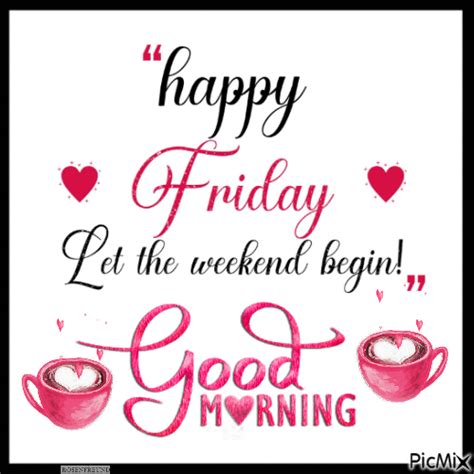 good Morning--Friday - Free animated GIF - PicMix