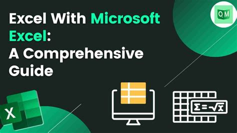 Excel With Microsoft Excel A Comprehensive Guide