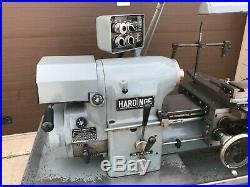 Original Hardinge Hlv H Super Precision Tool Room Lathe Hlvh Hlv Feeler